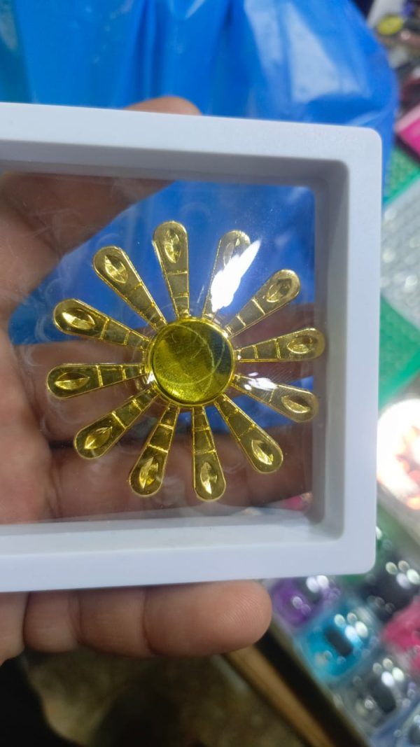 1 Piece Fidget Spinner Toys Hand Spinner High Speed For Kids/adult Gyro Stuffer Time Relieve Stress ( Random Color )