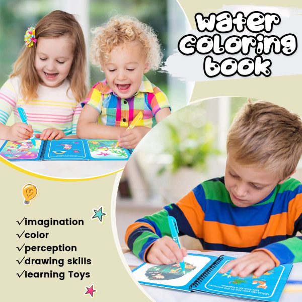 Magic Water Book Painting Drawing Coloring