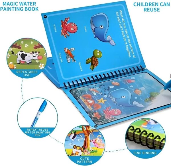 Magic Water Book Painting Drawing Coloring