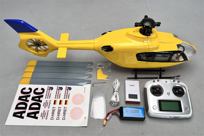 ๐ฉ๏ธ ADAC RC Rescue Helicopter โ Ideal For 8+ kids and adults Heavy Brushless Motor