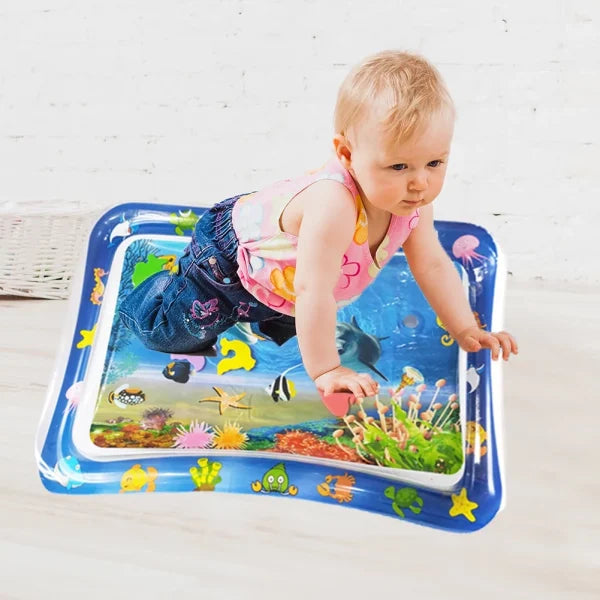 Sale Inflatable Leakproof Water Mat For Kids / Inflatable Tummy Time Mat – Random Color