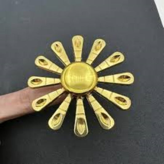 1 Piece Fidget Spinner Toys Hand Spinner High Speed For Kids/adult Gyro Stuffer Time Relieve Stress ( Random Color )