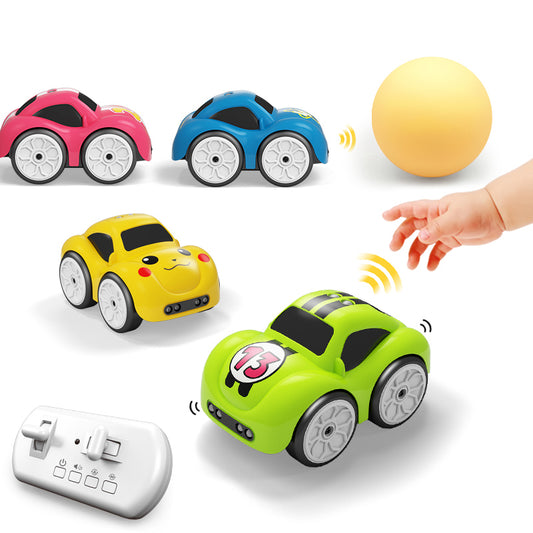 2.4GHz Patrol Mode Mini RC Car | Obstacle Avoidance, USB Rechargeable, 60-Min Playtime | Kids’ Remote Control Toy