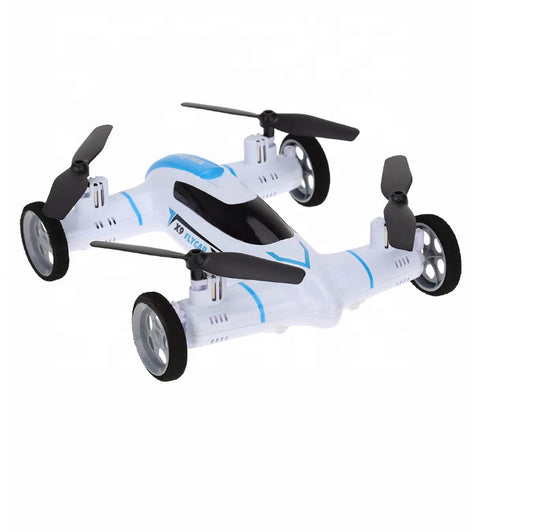 2-in-1 RC Flying Car Drone | 2.4GHz 4CH Quadcopter with 6-Axis Gyro, 360° Flips, Air-Ground Dual Mode