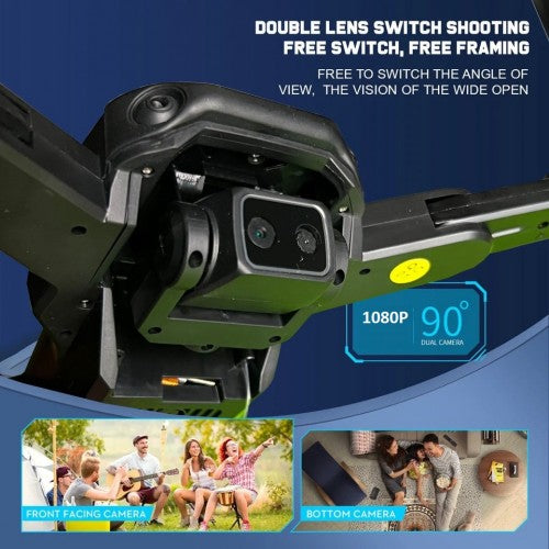 Professional Aircraft Drone With Wifi Connectivity with Dual Camera