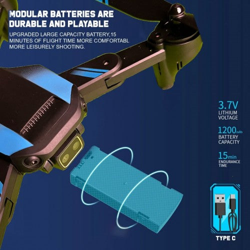 Professional Aircraft Drone With Wifi Connectivity with Dual Camera